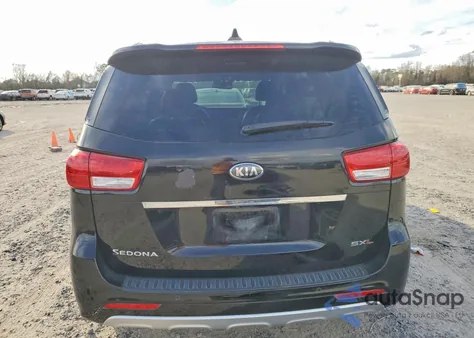 2018 Kia Sedona Sxl из США, поврежденный, VIN KNDME5C12J6376279